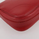 LOUIS VUITTON Epi Pochette Segur Shoulder Bag Red M5888E LV Auth 204884V-19