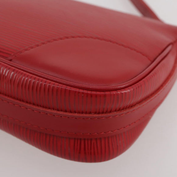 LOUIS VUITTON Epi Pochette Segur Shoulder Bag Red M5888E LV Auth 204884V