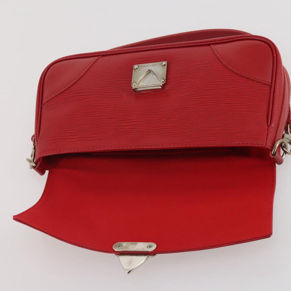 LOUIS VUITTON Epi Pochette Segur Shoulder Bag Red M5888E LV Auth 204884V