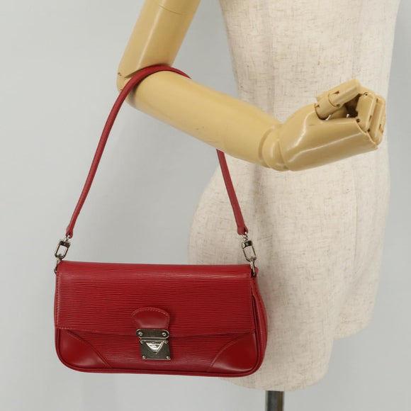 LOUIS VUITTON Epi Pochette Segur Shoulder Bag Red M5888E LV Auth 204884V