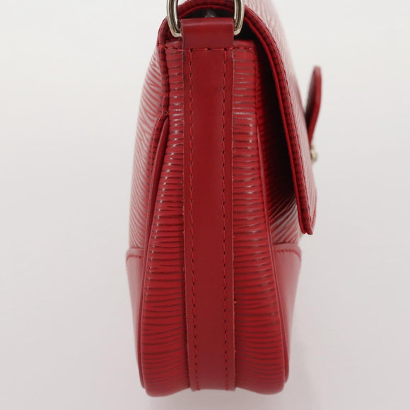 LOUIS VUITTON Epi Pochette Segur Shoulder Bag Red M5888E LV Auth 204884V