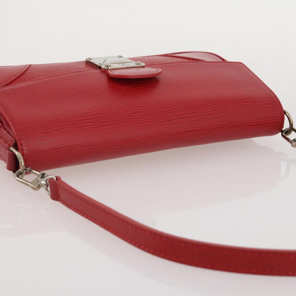 LOUIS VUITTON Epi Pochette Segur Shoulder Bag Red M5888E LV Auth 204884V