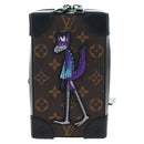 LOUIS VUITTON Monogram LV Friends Soft Trunk Phone Box M80144 LV Auth 204888SAM-13