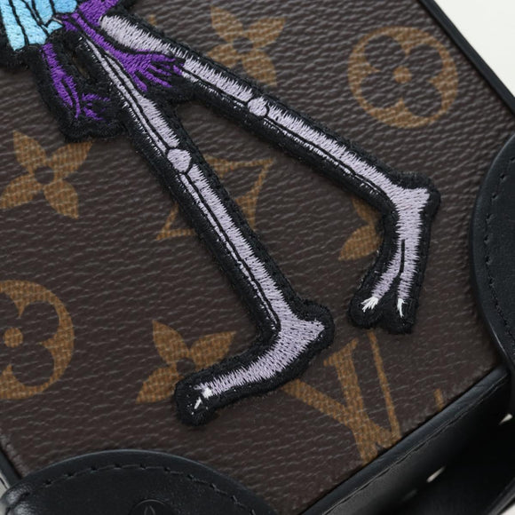 LOUIS VUITTON Monogram LV Friends Soft Trunk Phone Box M80144 LV Auth 204888SAM