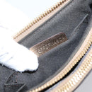 BURBERRY Nova Check Shoulder Bag PVC Leather Gold Auth 204889V-11