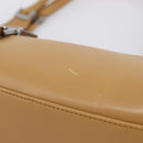 GUCCI Jackie Hand Bag Leather Beige Silver 002 1067 Auth 204890A-12