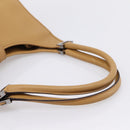 GUCCI Jackie Hand Bag Leather Beige Silver 002 1067 Auth 204890A-7