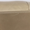 LOEWE Amazona 35 Hand Bag Leather Gold Auth 204893A-7