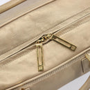 LOEWE Amazona 35 Hand Bag Leather Gold Auth 204893A-21