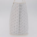 GOYARD Herringbone Artois PM Tote Bag PVC Leather White Auth 204894SM-5