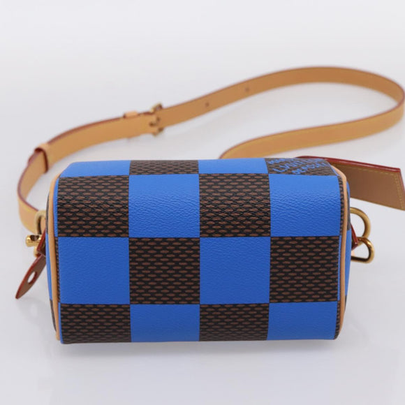 LOUIS VUITTON Damier Pop Speedy Bandouliere 18 Hand Bag N40595 LV Auth 204896SM