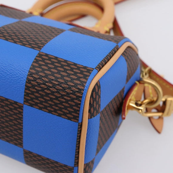 LOUIS VUITTON Damier Pop Speedy Bandouliere 18 Hand Bag N40595 LV Auth 204896SM