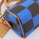 LOUIS VUITTON Damier Pop Speedy Bandouliere 18 Hand Bag N40595 LV Auth 204896SM-19