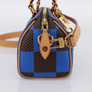 LOUIS VUITTON Damier Pop Speedy Bandouliere 18 Hand Bag N40595 LV Auth 204896SM-3