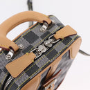 LOUIS VUITTON Damier Versette Vertical Bag White Black N60273 LV Auth 204899SAM-21
