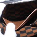 LOUIS VUITTON Damier Versette Vertical Bag White Black N60273 LV Auth 204899SAM-30