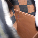 LOUIS VUITTON Damier Versette Vertical Bag White Black N60273 LV Auth 204899SAM-32