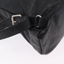 BALENCIAGA Backpack Leather Black Silver 326404 Auth 204900A-18