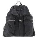 BALENCIAGA Backpack Leather Black Silver 326404 Auth 204900A-13