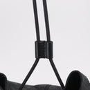 BALENCIAGA Backpack Leather Black Silver 326404 Auth 204900A-22