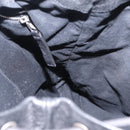 BALENCIAGA Backpack Leather Black Silver 326404 Auth 204900A-24