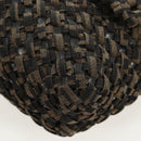 FENDI Zucca Canvas Mamma Baguette Shoulder Bag 2way Brown Black Auth 204902SM-14