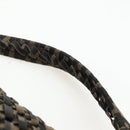 FENDI Zucca Canvas Mamma Baguette Shoulder Bag 2way Brown Black Auth 204902SM-8