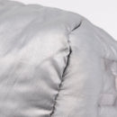 CHANEL Doudoune Coconage Shoulder Bag Coated Canvas 2way Silver CC Auth 204903A-19