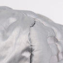 CHANEL Doudoune Coconage Shoulder Bag Coated Canvas 2way Silver CC Auth 204903A-21
