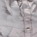 CHANEL Doudoune Coconage Shoulder Bag Coated Canvas 2way Silver CC Auth 204903A-5
