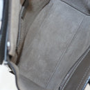 CELINE Luggage Nano Hand Bag Leather 2way Gray Silver Auth 204904V-10
