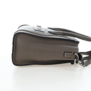 CELINE Luggage Nano Hand Bag Leather 2way Gray Silver Auth 204904V-4