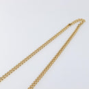 SAINT LAURENT Chain Kate Shoulder Bag Leather Black Gold Auth 204906SAM-9