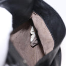 BOTTEGA VENETA INTRECCIATO Chain Shoulder Bag Leather Black Auth 204907A-17
