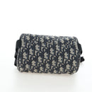 Christian Dior Trotter Canvas Shoulder Bag Navy Auth 204908SAM-5