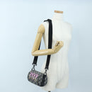 Christian Dior Trotter Canvas Shoulder Bag Navy Auth 204908SAM-25