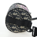 Christian Dior Trotter Canvas Shoulder Bag Navy Auth 204908SAM-4