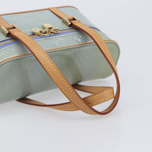 LOUIS VUITTON Vernis Sullivan Horizontal PM Bag Lavende M91268 LV Auth 204912V