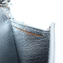 Miu Miu Chain Shoulder Bag Leather Silver Auth 204916M-10