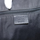 GUCCI GG Canvas Abbey Tote Bag Black Silver 293580 Auth 204921-18