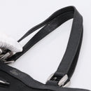 GUCCI GG Canvas Abbey Tote Bag Black Silver 293580 Auth 204921-8