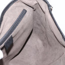 GUCCI GG Supreme Shoulder Bag PVC Beige Silver 406367 Auth 204922-21