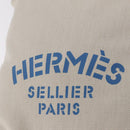 HERMES Sac Aline Shoulder Bag Canvas Beige Auth 204926A-14