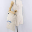 HERMES Sac Aline Shoulder Bag Canvas Beige Auth 204926A-22