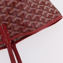 GOYARD Herringbone Saint Louis GM Tote Bag PVC Red Auth 204928A-10