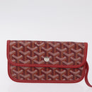 GOYARD Herringbone Saint Louis GM Tote Bag PVC Red Auth 204928A-27