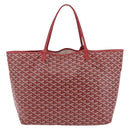 GOYARD Herringbone Saint Louis GM Tote Bag PVC Red Auth 204928A-3
