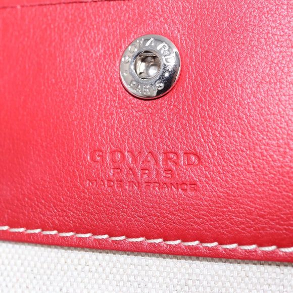 GOYARD Herringbone Saint Louis GM Tote Bag PVC Red Auth 204928A