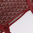 GOYARD Herringbone Saint Louis GM Tote Bag PVC Red Auth 204928A-9