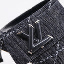 LOUIS VUITTON Sandals Denim 36 Blue LV Auth 204934M-23